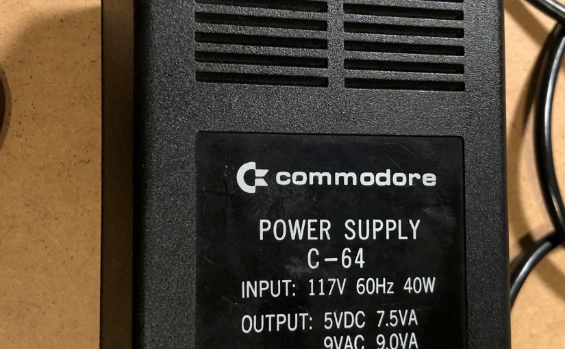 Commodore 64 Power Supply 902503-02, part&nbsp;1.